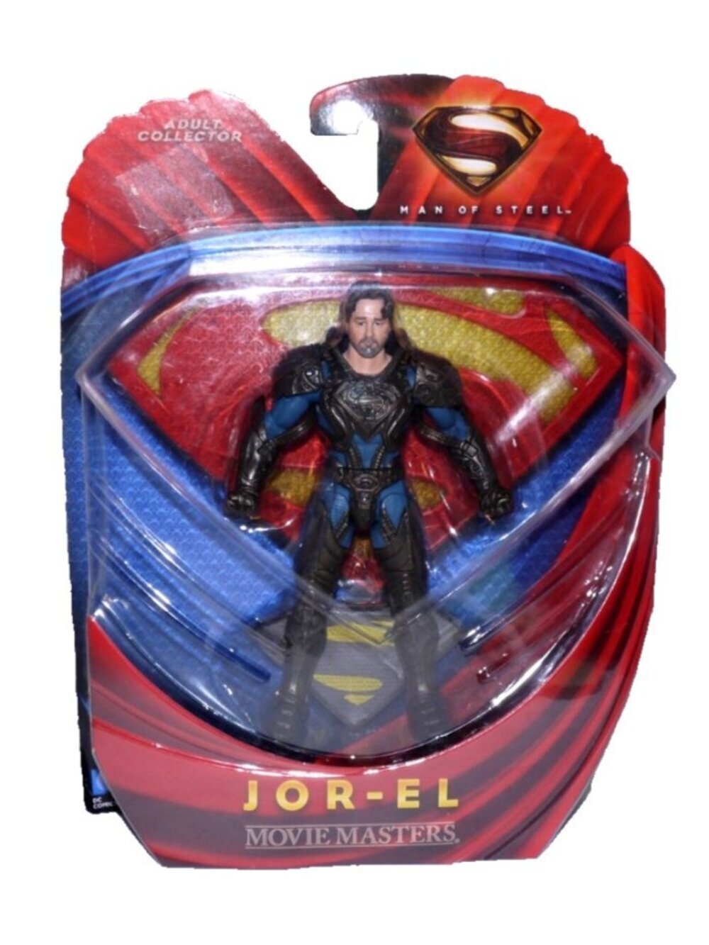 Superman Man Of Steel Jor-el 6" action figure Mattel 2013 New, package damaged